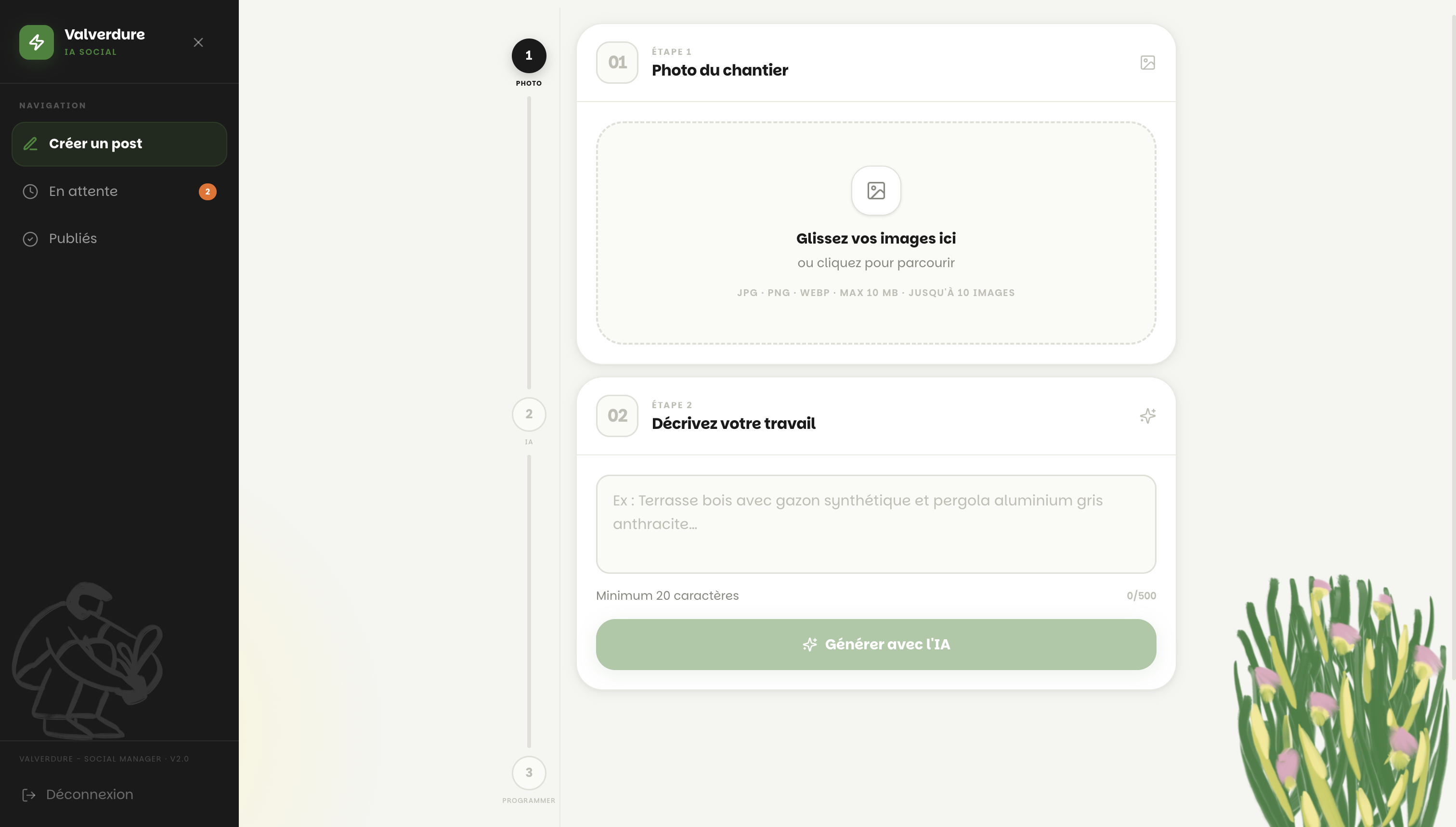 Valverdure — manager IA